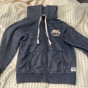Roots Blue Zip-Up Jacket